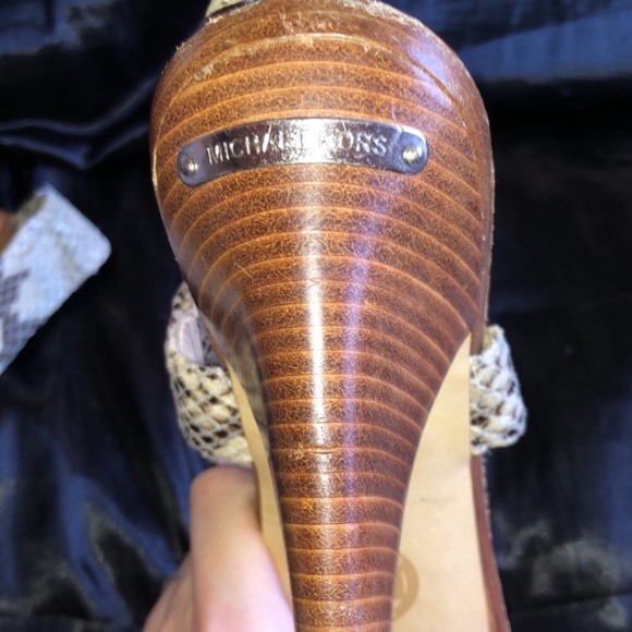 Michael Michael Kors Snake Heels - Picture 4 of 5